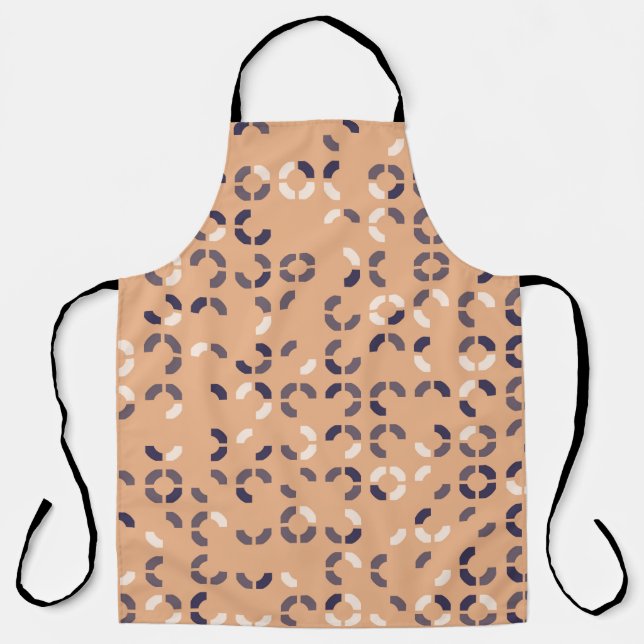 geometric pattern designabstract, art, artwork, ba apron (Front)