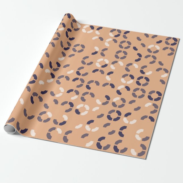 geometric pattern designabstract, art, artwork, ba wrapping paper (Unrolled)