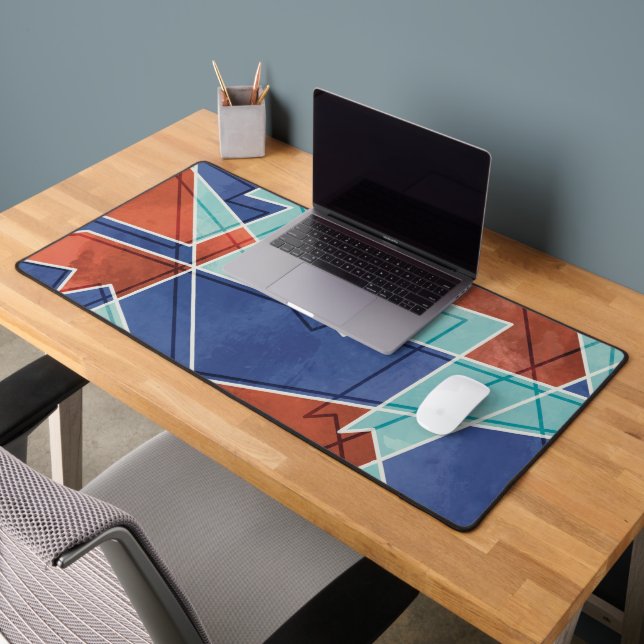 Geometric Pattern Desk Mat (Office 2)
