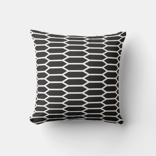 Geometric Pattern  DIY Background Color Throw Pillow