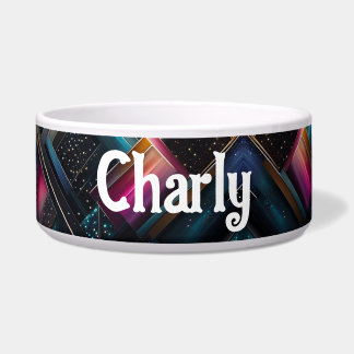 Geometric pattern Galaxy Bowl