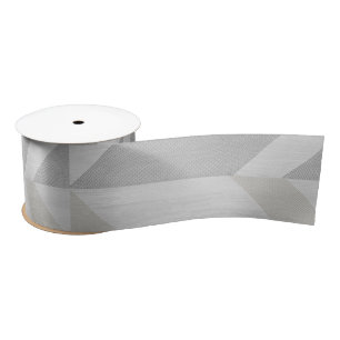 geometric pattern gray wood ribbon