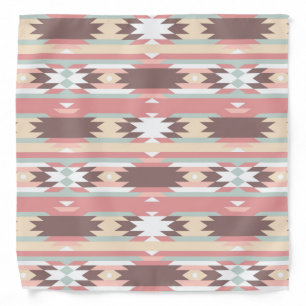 Geometric pattern in aztec style 2 bandana