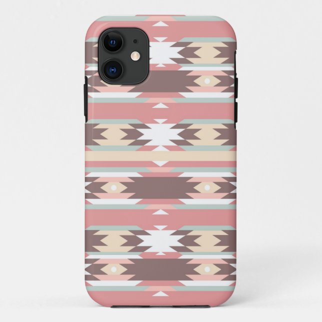 Geometric pattern in aztec style 2 Case-Mate iPhone case (Back)