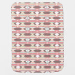 Geometric pattern in aztec style 2 receiving blanket