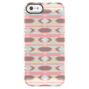 Geometric pattern in aztec style 2 permafrost iPhone SE/5/5s case