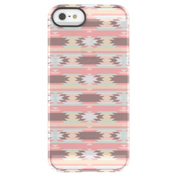 Geometric Pattern In Aztec Style 2 Permafrost Iphone Se/5/5s Case by boutiquey at Zazzle