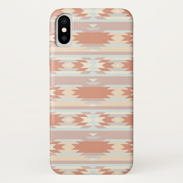 Geometric pattern in aztec style 3 Case-Mate iPhone case (Back)
