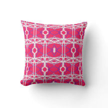 Geometric Pattern In Pink, White, And Purple