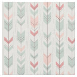 Geometric pattern in retro style fabric