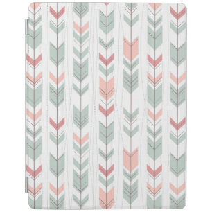 Geometric pattern in retro style iPad smart cover