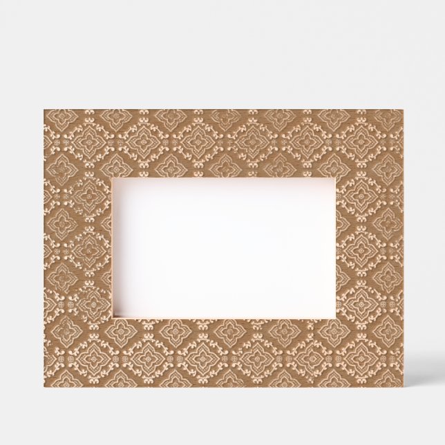  Geometric Pattern / Indian Print  Engraved Frames (Front)