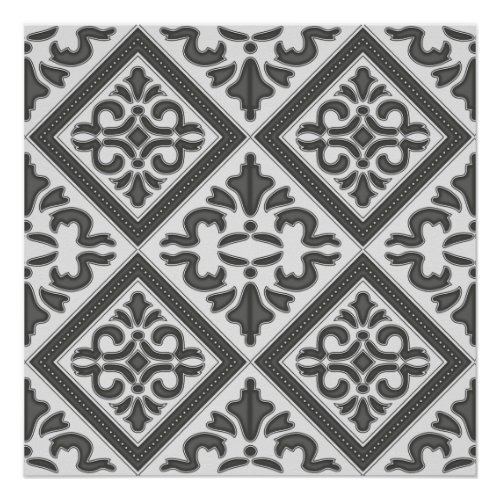 Geometric Pattern Lattice  Poster