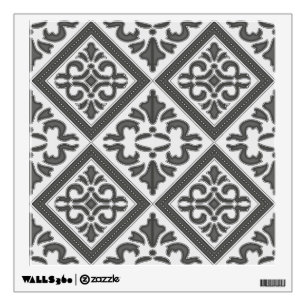 Geometric Pattern Lattice Wall Sticker