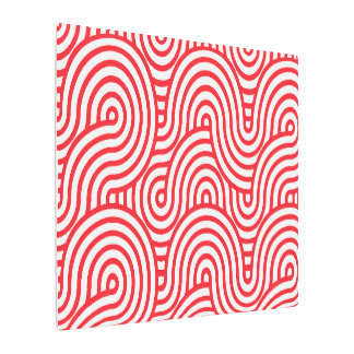 Geometric Pattern Metal Print