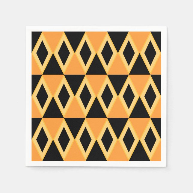 Geometric pattern napkins (Front)