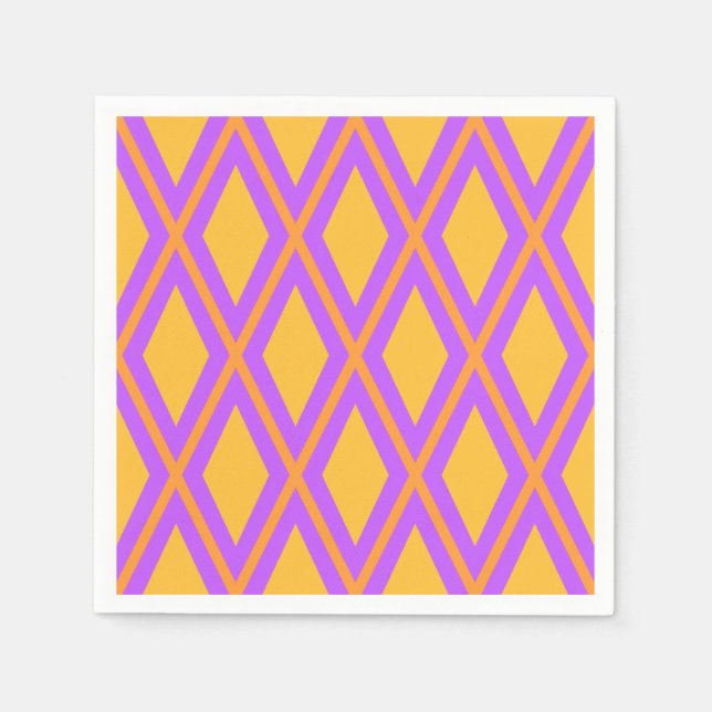 Geometric Pattern Napkins (Front)