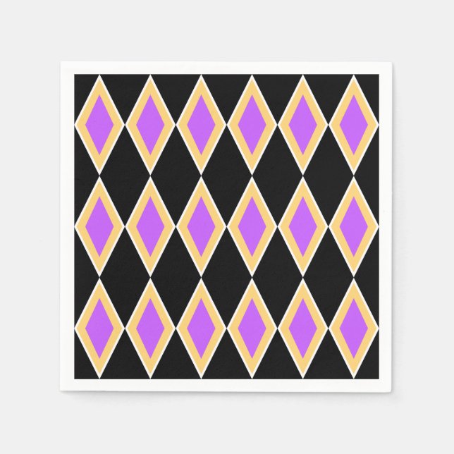 Geometric Pattern Napkins (Front)