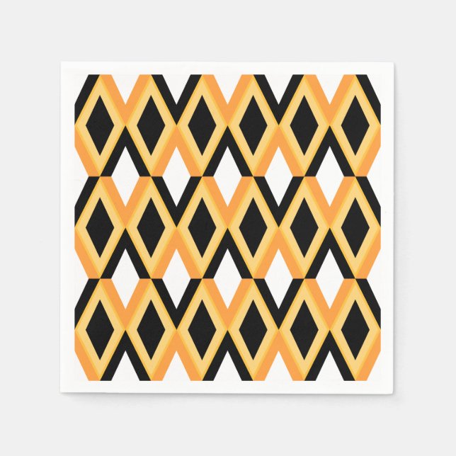 Geometric Pattern Napkins (Front)