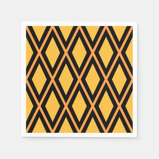 Geometric Pattern Napkins (Front)