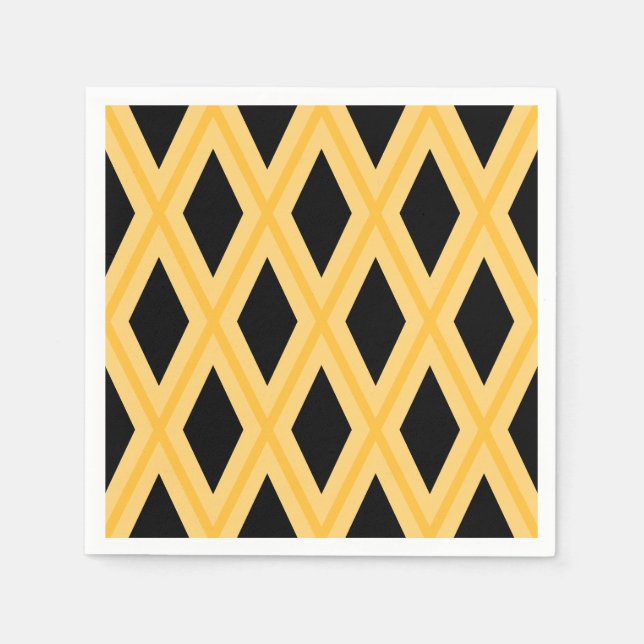 Geometric Pattern Napkins (Front)