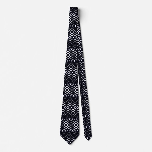 Geometric pattern neck tie (Front)