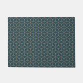 Honeycomb Pattern Durable Front Door Mat Hexagon Pattern - Temu