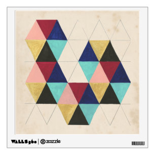 Geometric Pattern Play III Wall Sticker