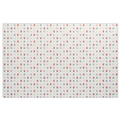 Geometric Pattern Print Tutti Frutti  Fabric