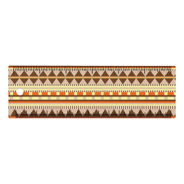Geometric pattern ruler (Front)