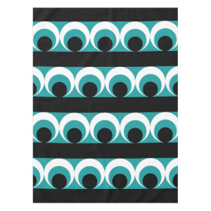 Geometric pattern tablecloth