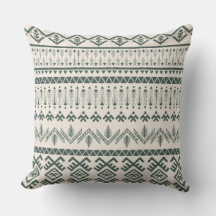 Geometric Pattern Throw Pillow