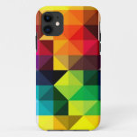 Geometric Pattern Vector Colorful Iphone Iphone 11 Case at Zazzle