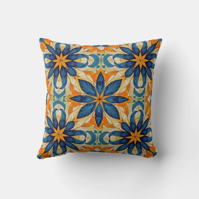 Geometric patterned cushion (Back)