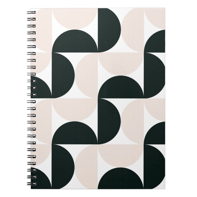 Geometric patterned notebook (Front)