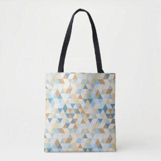 Geometric Patterned Tote Bag