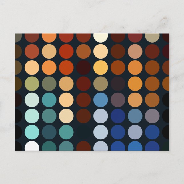 Geometric Patterns | Change of Address Postcard (Front)