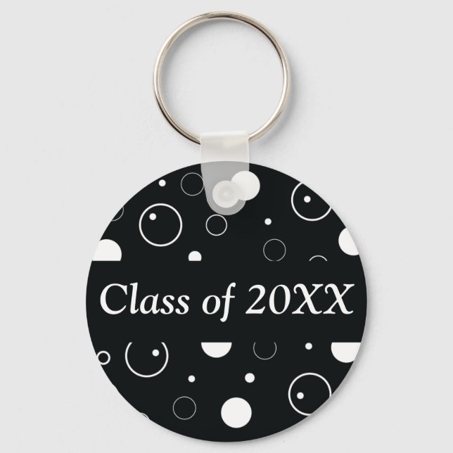 Geometric Personalized Class Of Keychain (Front)
