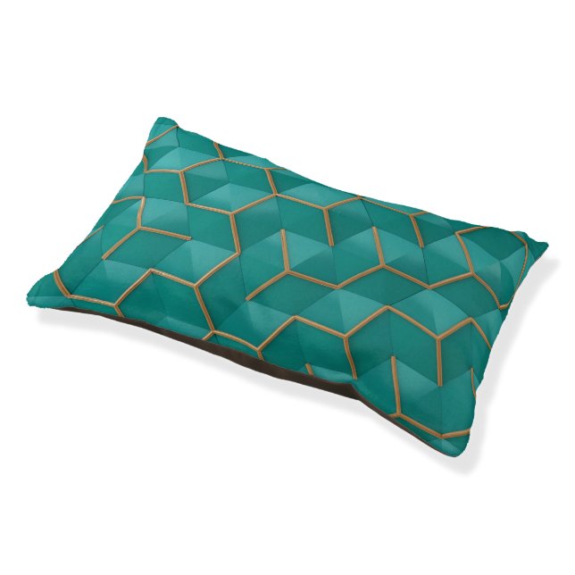 geometric pet bed (Angled)