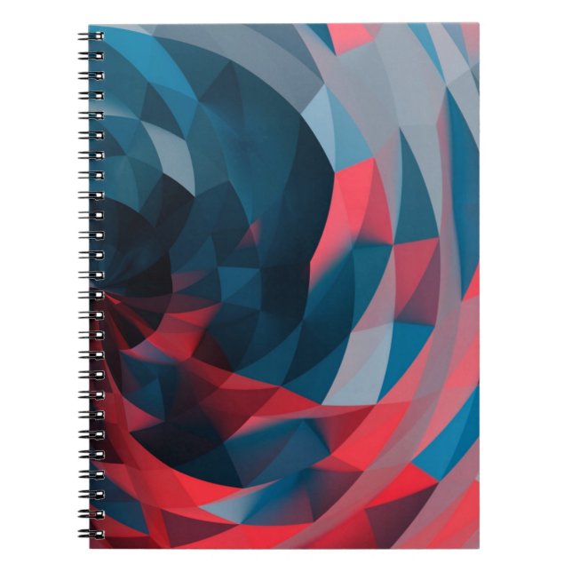 Geometric Photography Geometric Art Design Poster  Notebook (Front)