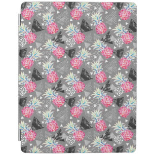 Geometric Pineapple Textured Pattern iPad Smart Cover