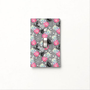 Geometric Pineapple Textured Pattern Light Switch Cover