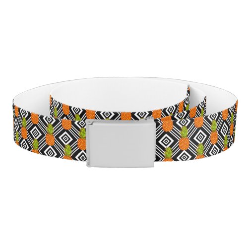 Geometric Pineapples Belt