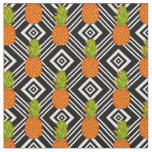 Geometric Pineapples Fabric