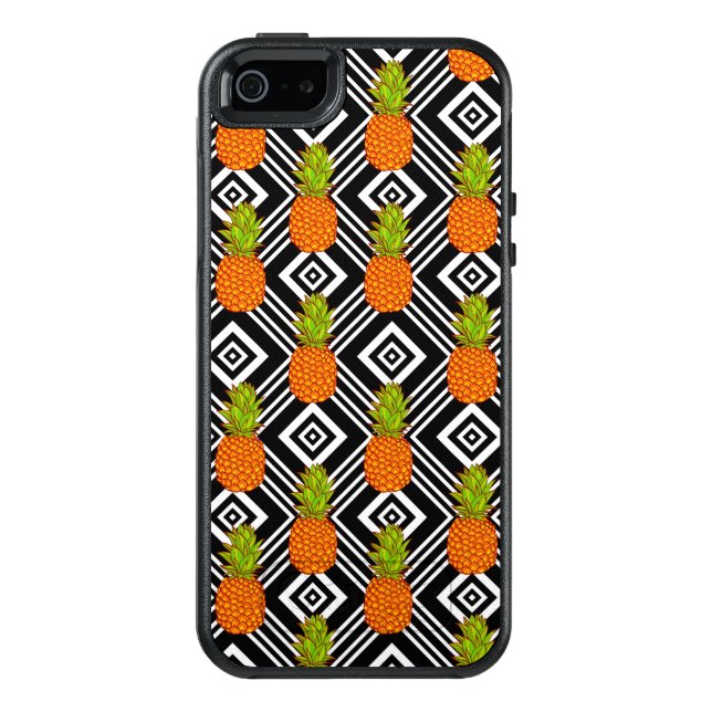 Geometric Pineapples Otterbox iPhone Case (Back)
