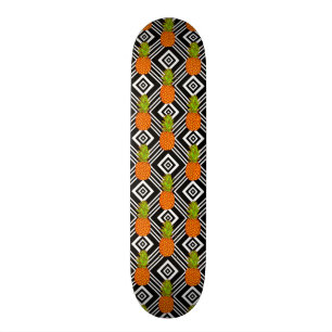 Geometric Pineapples Skateboard Deck