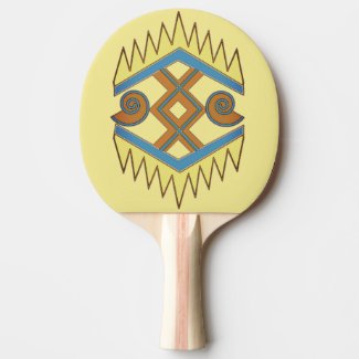 Geometric Ping Pong Paddle