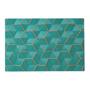 geometric placemat