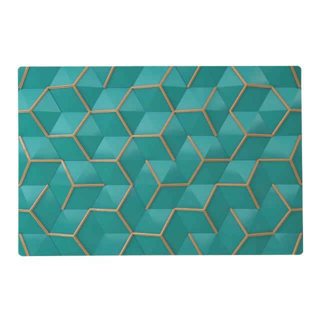 geometric placemat (Front)