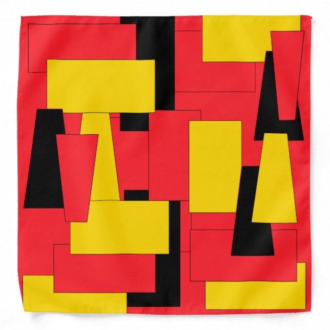 Geometric Pleasure Bandana (Front)